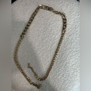 Gold chain necklace